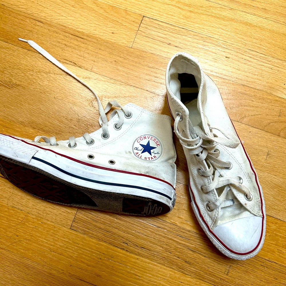 white converse